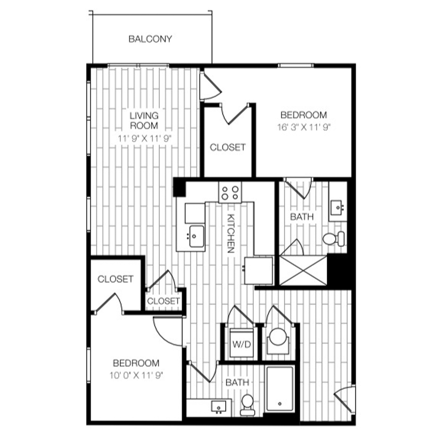 B2.1B floor plan