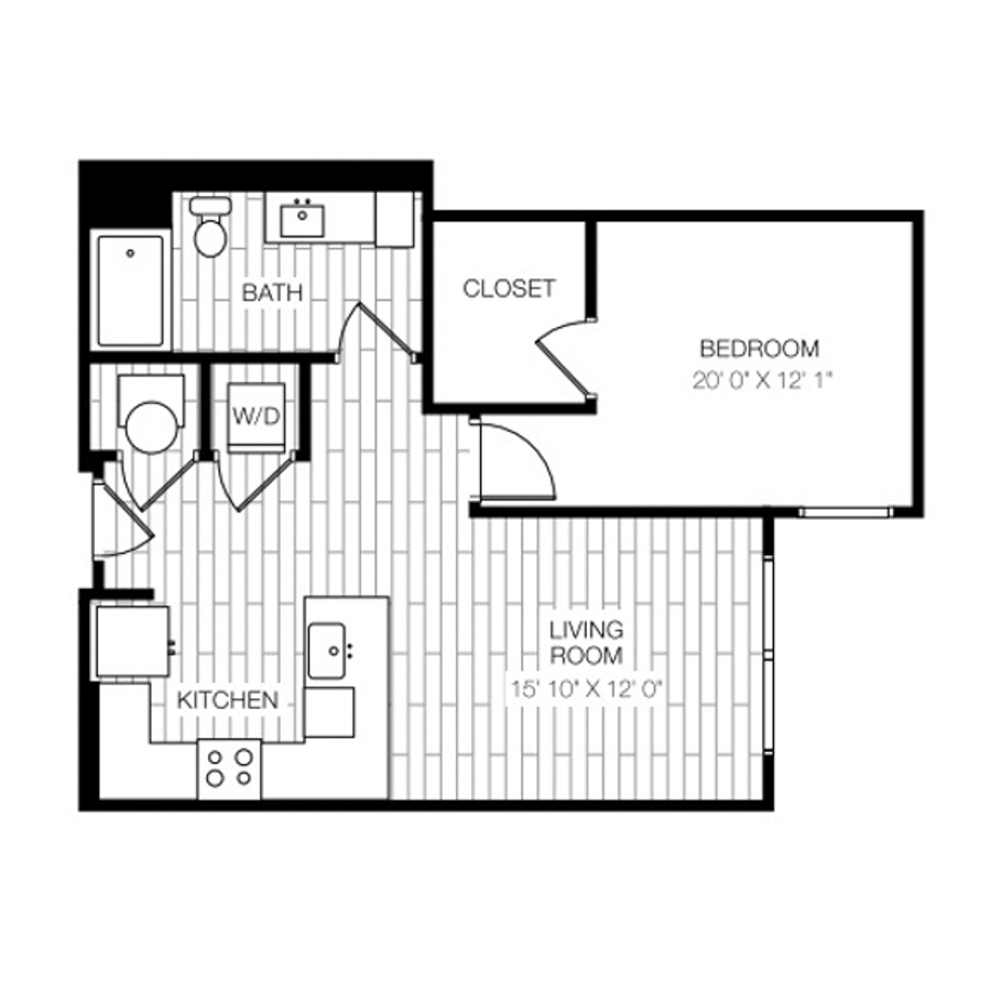 A2 floor plan