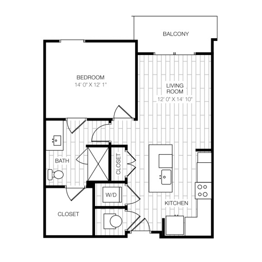 A1C floor plan