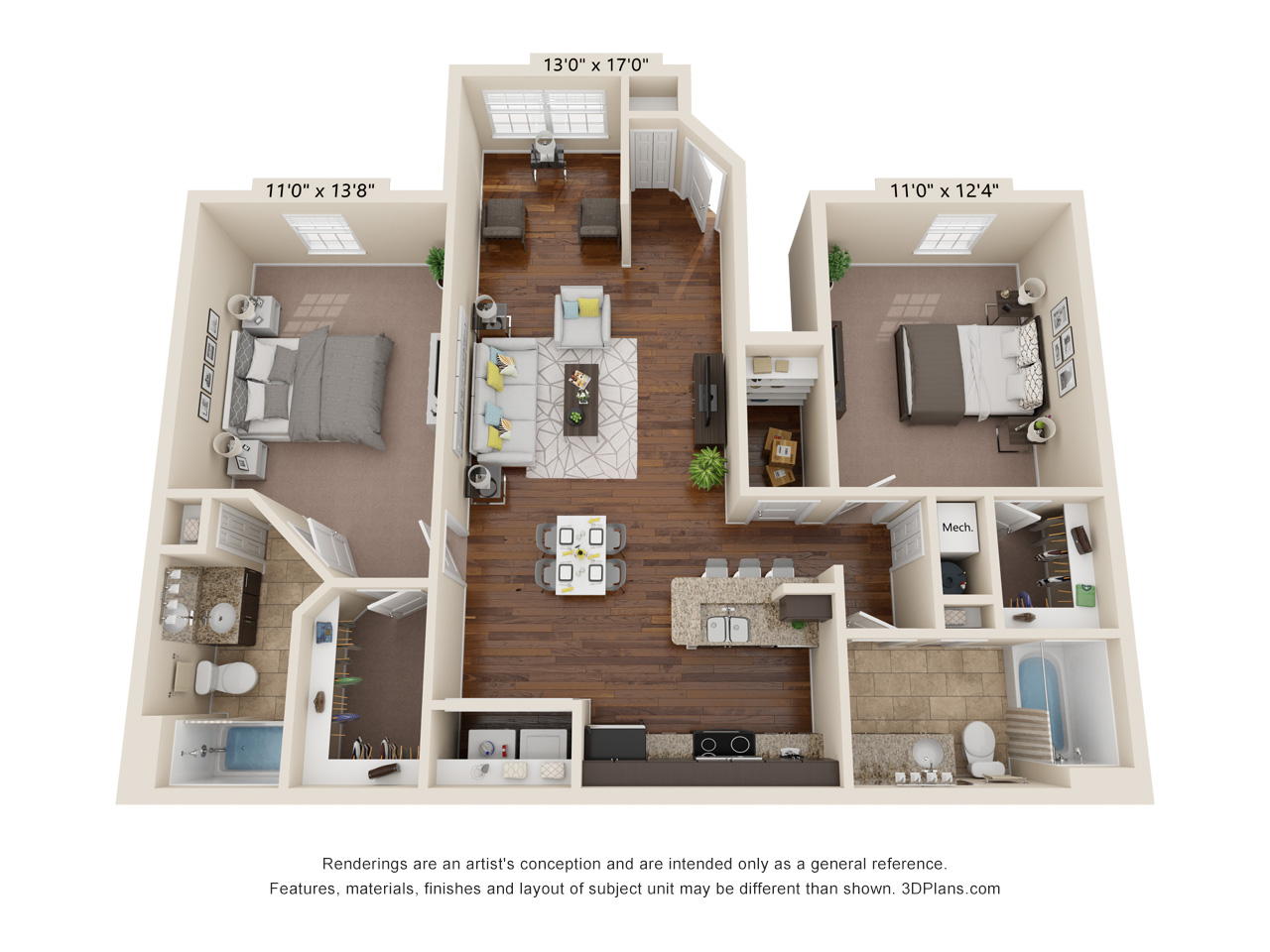 PEBBLE BEACH floor plan
