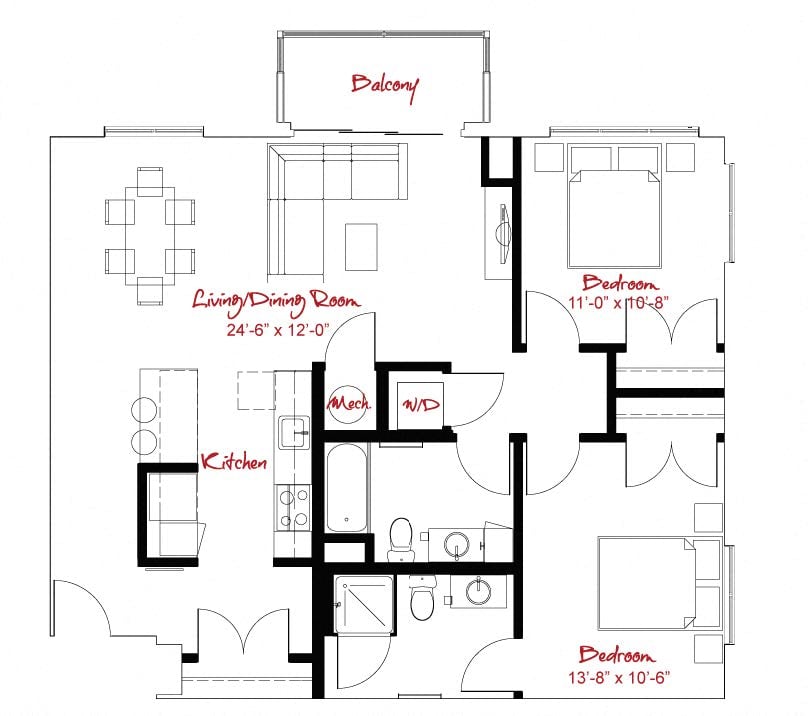 B9 floor plan