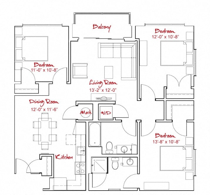 C1 floor plan