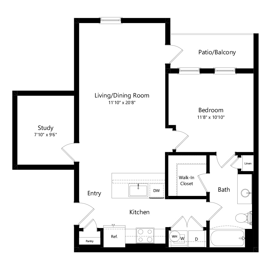 1AiA floor plan
