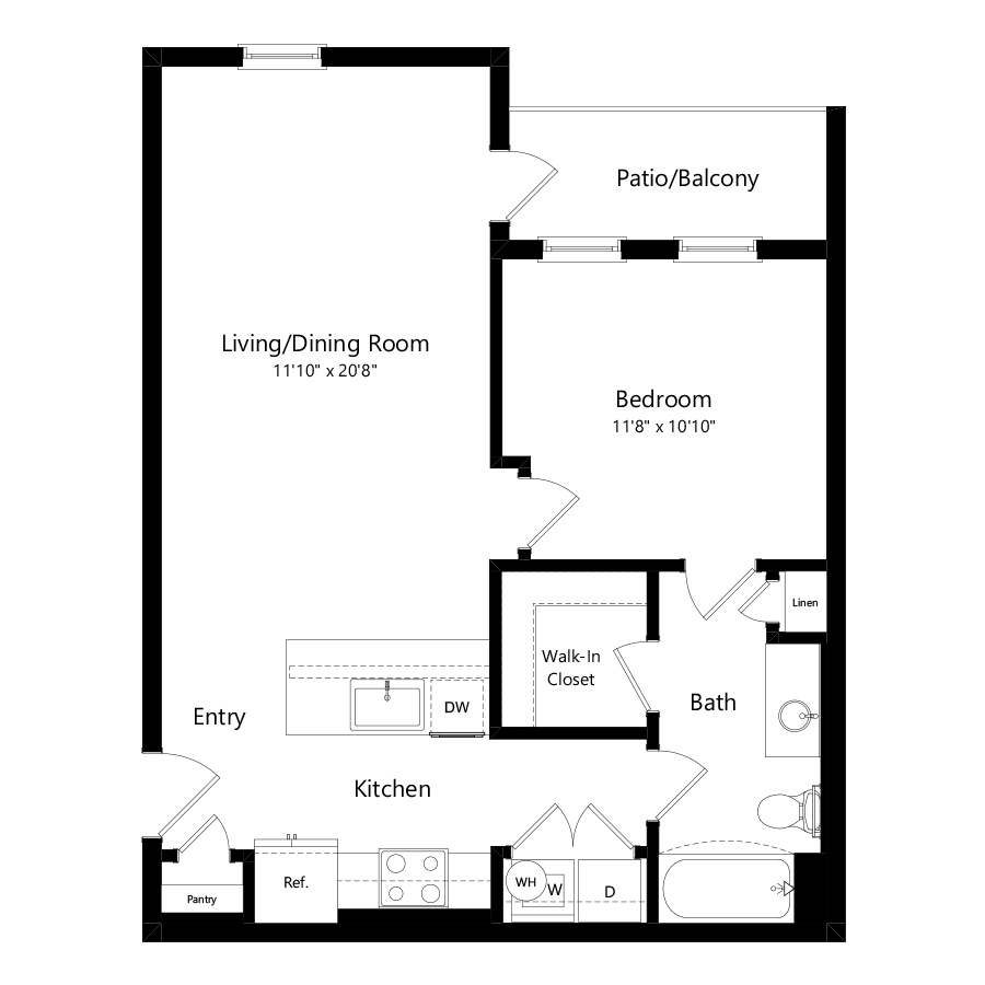 1Ai floor plan