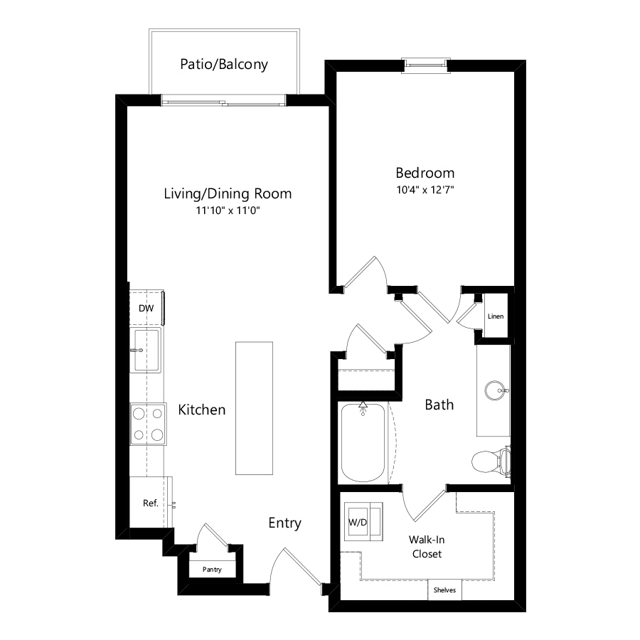 1A floor plan
