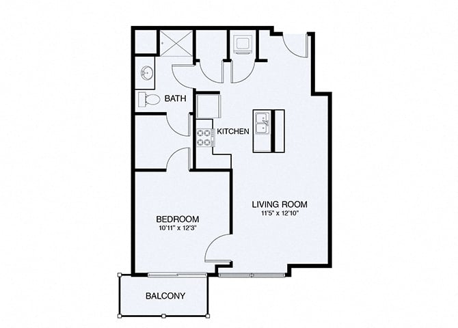 A6-S floor plan