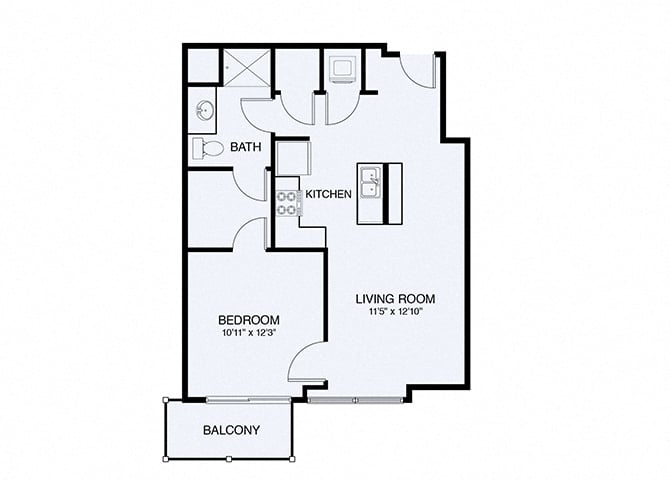 A6 floor plan