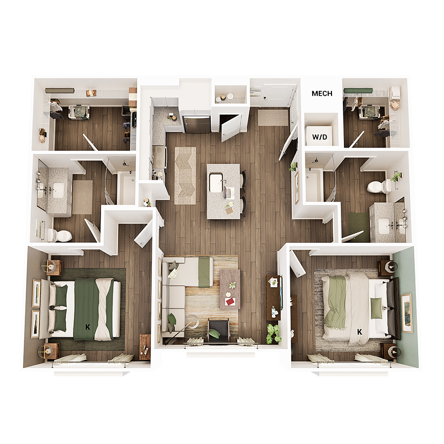 B2.1 floor plan
