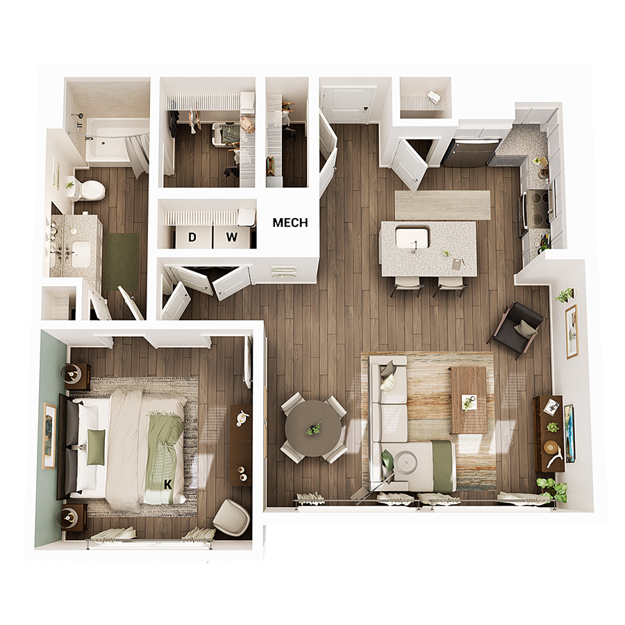 A1 floor plan