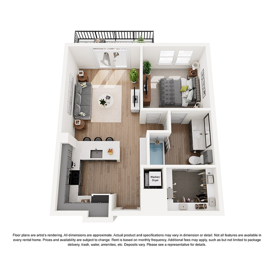 A2 floor plan