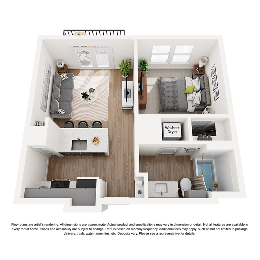 A1 floor plan