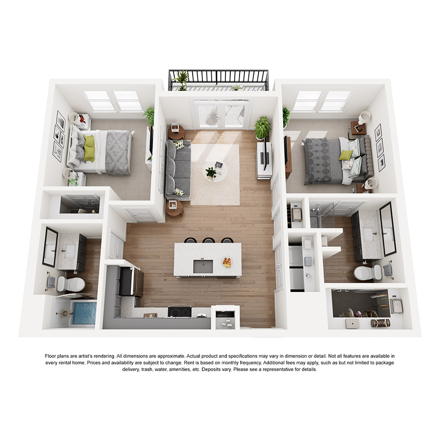 B2 floor plan