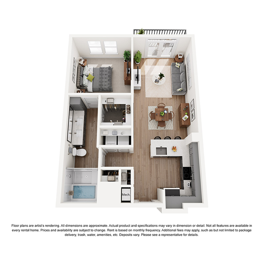 A4 floor plan