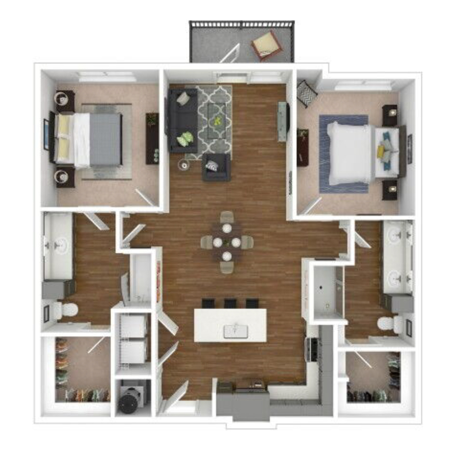 B2 floor plan