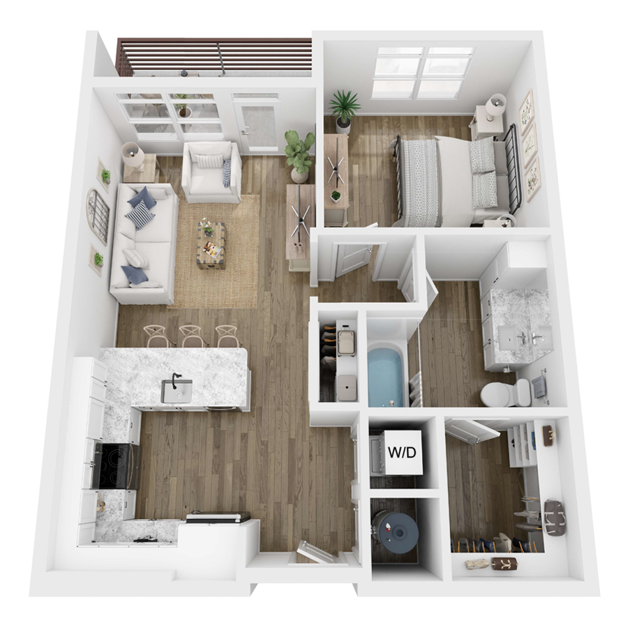 Rohe floor plan