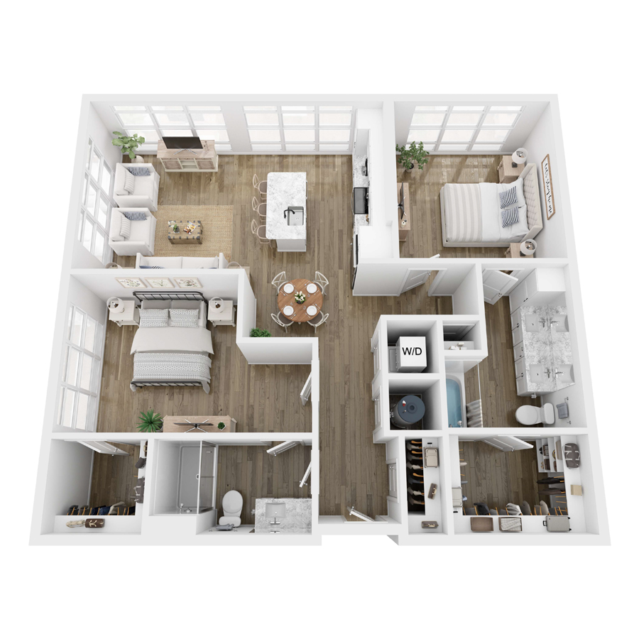 Diller floor plan