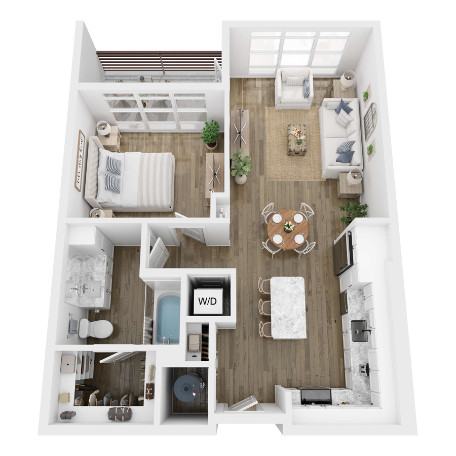 Knoll floor plan