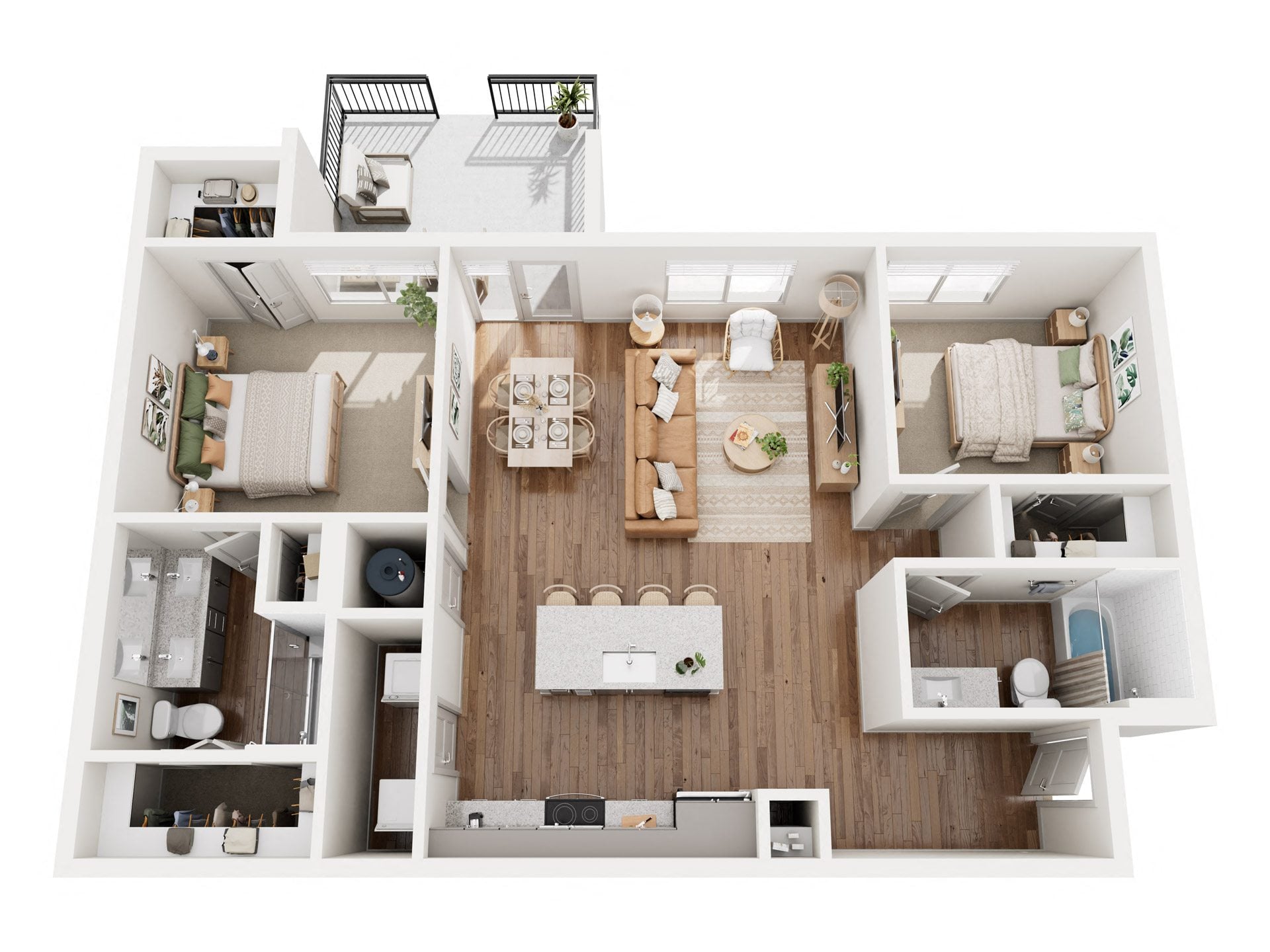 B2 floor plan