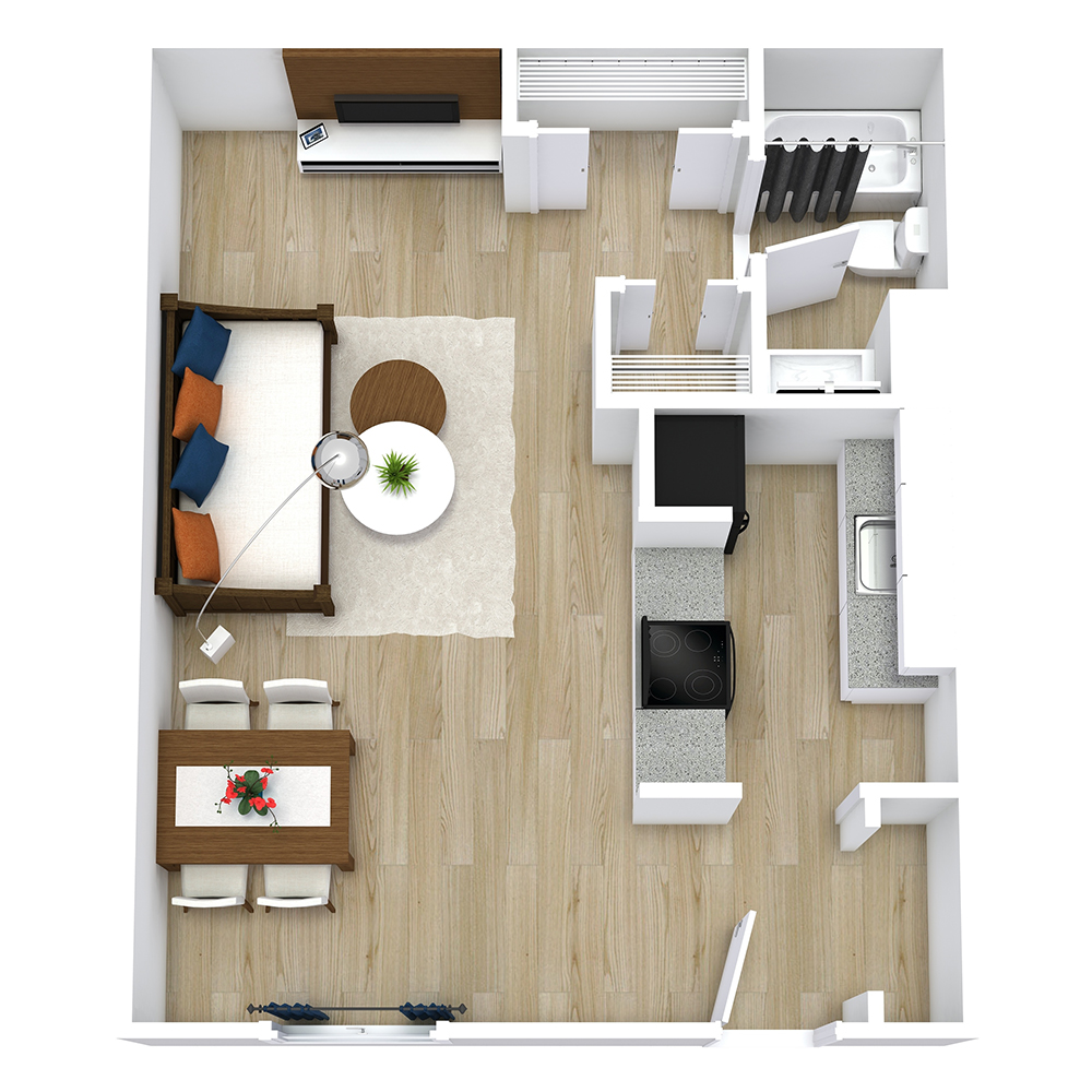 Studio floor plan