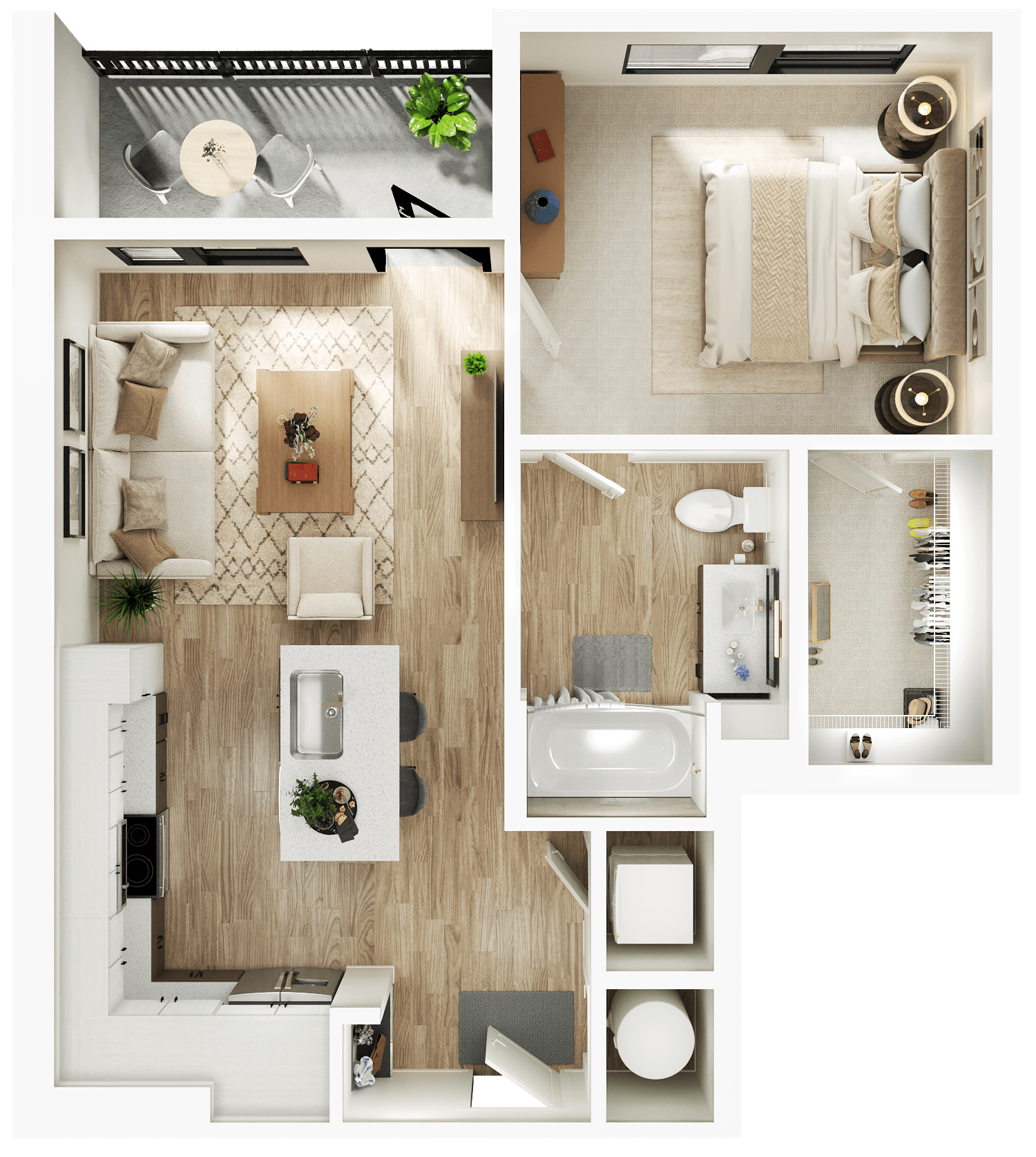 A6 floor plan