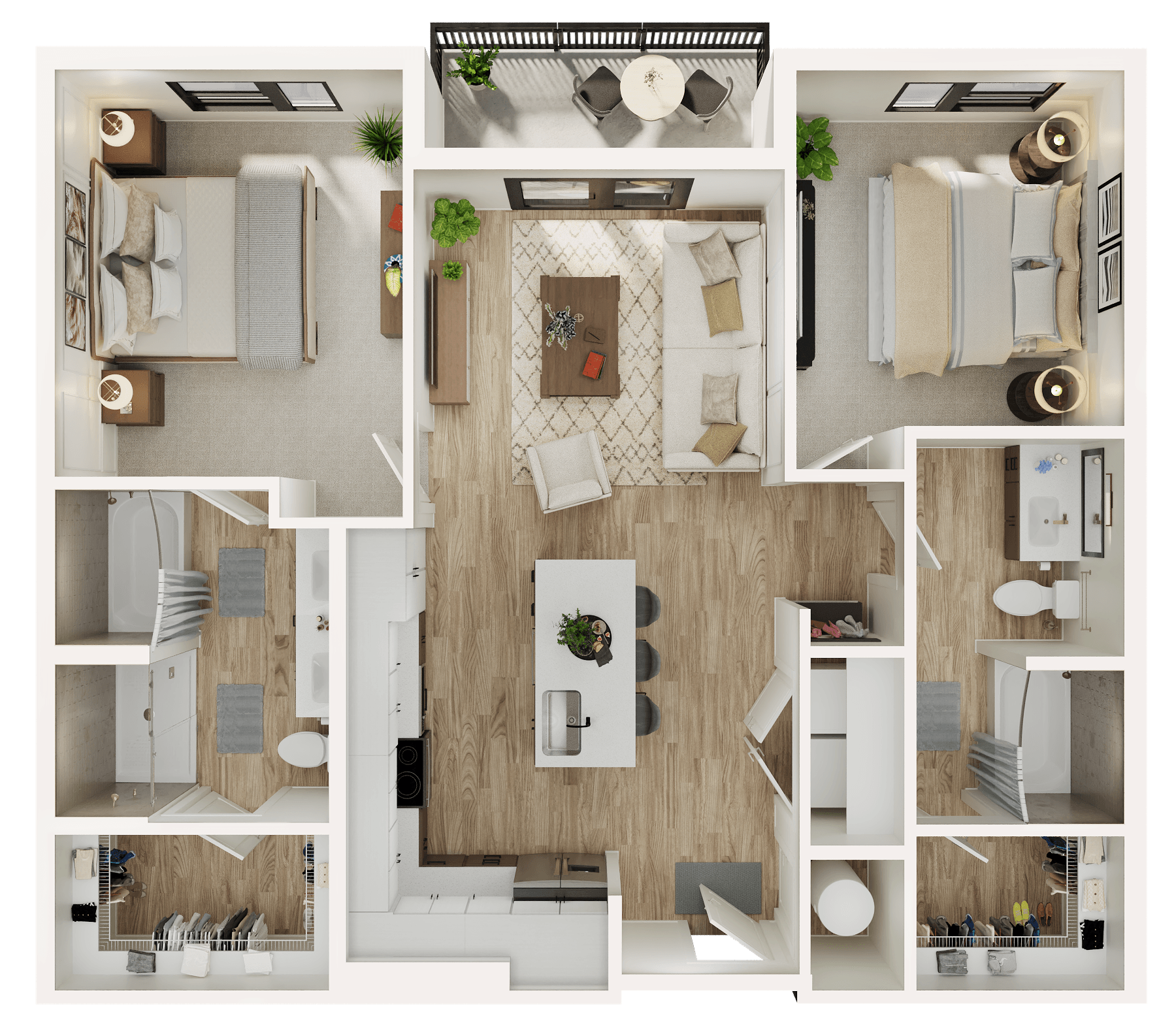 B2 floor plan
