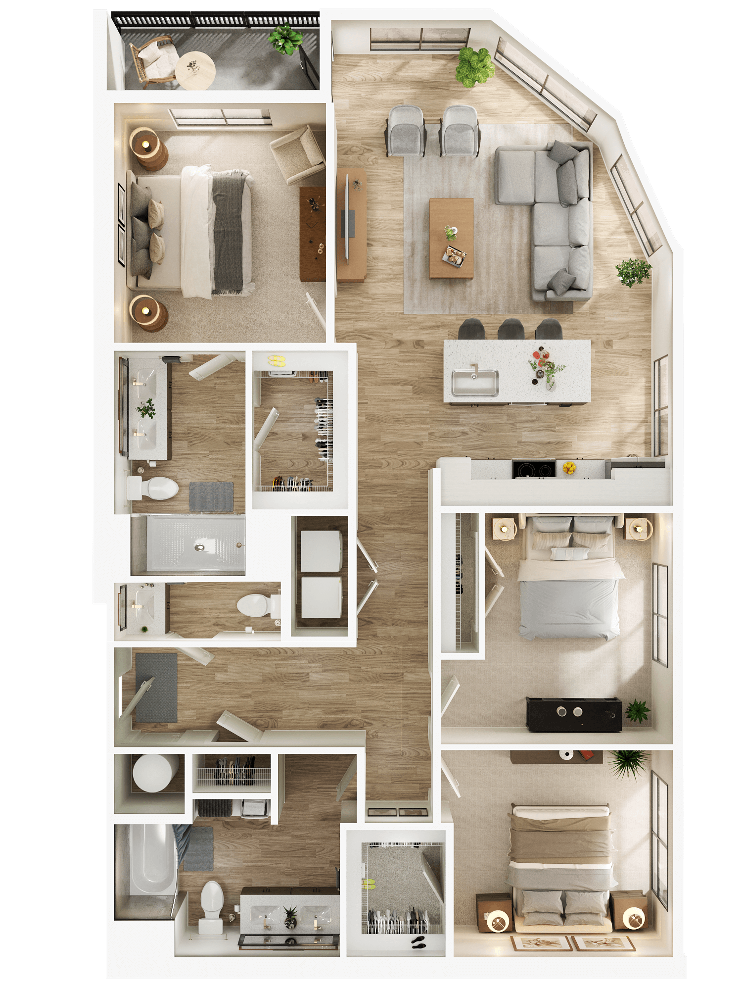 C1 floor plan