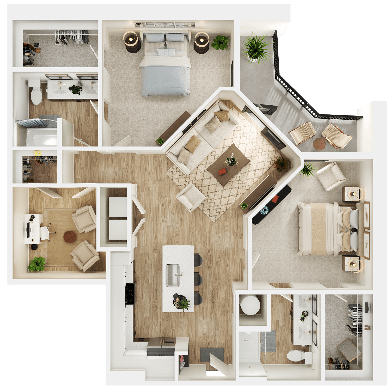 B8 floor plan