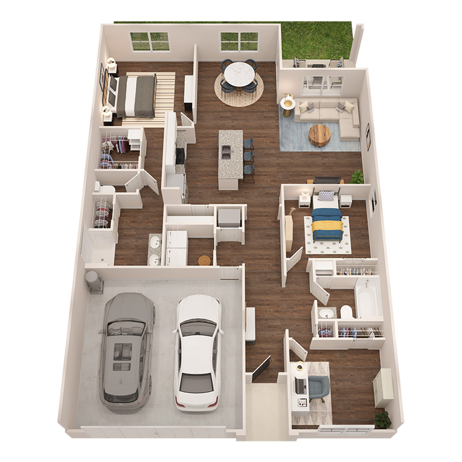 Aria floor plan