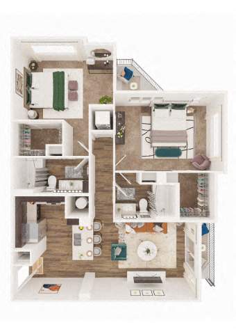 B2-1 floor plan