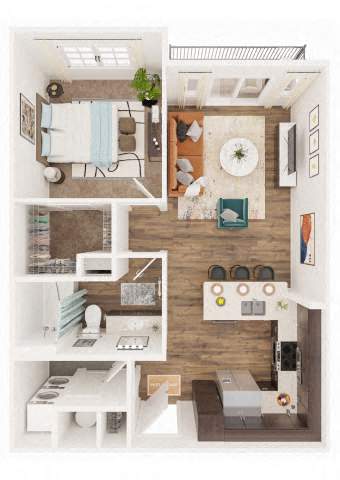 A1-7 floor plan