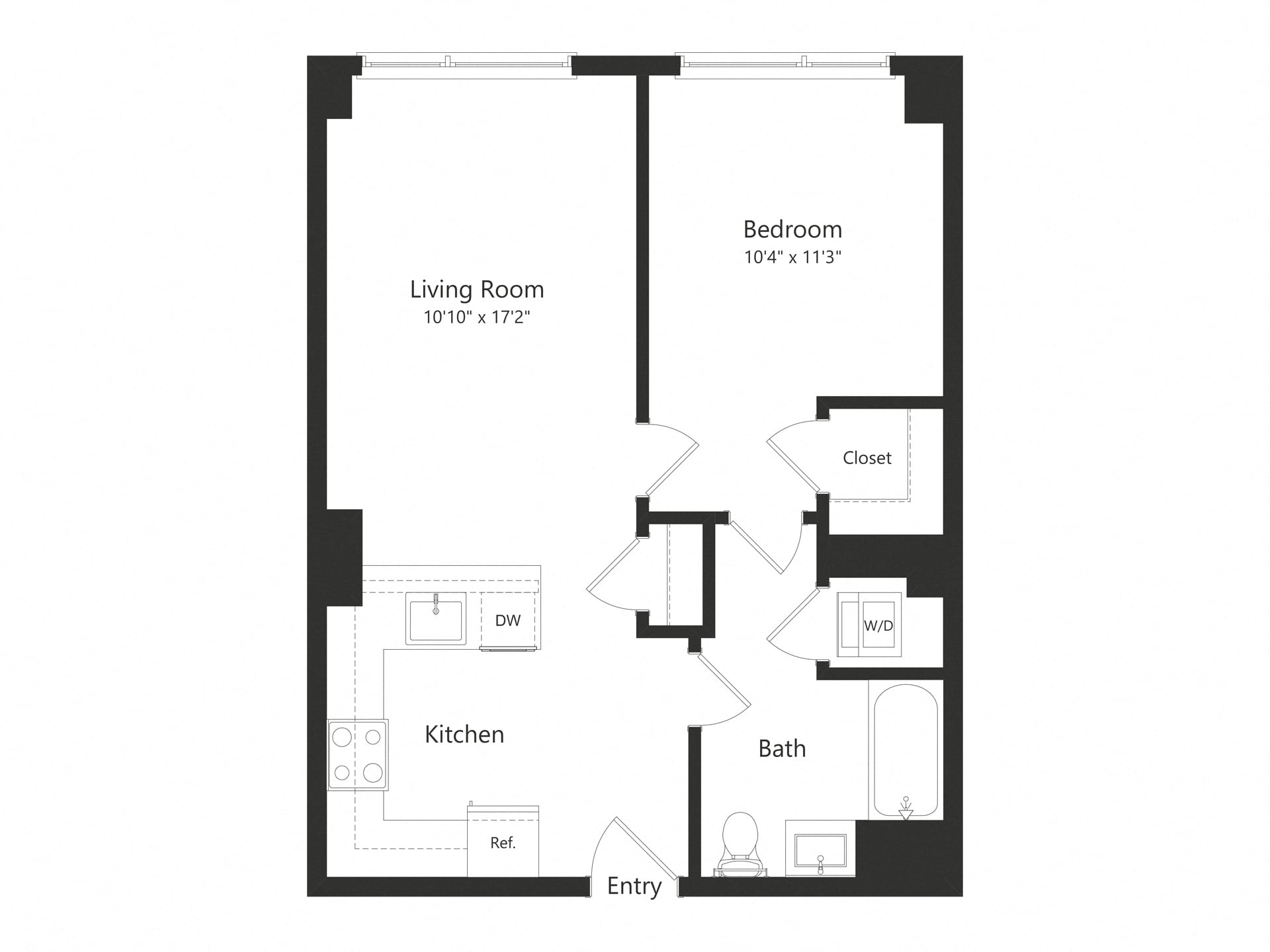 A1 floor plan