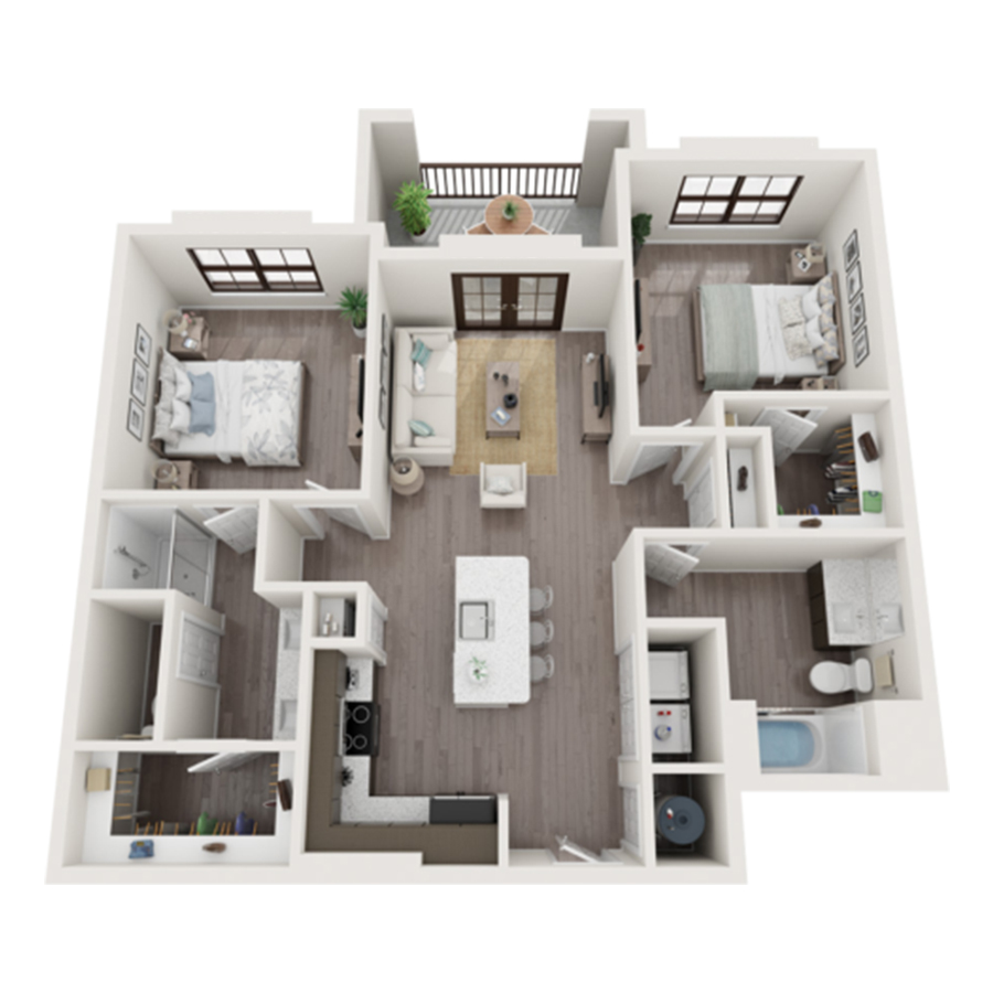 B2B floor plan