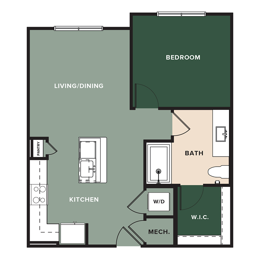 A1 floor plan