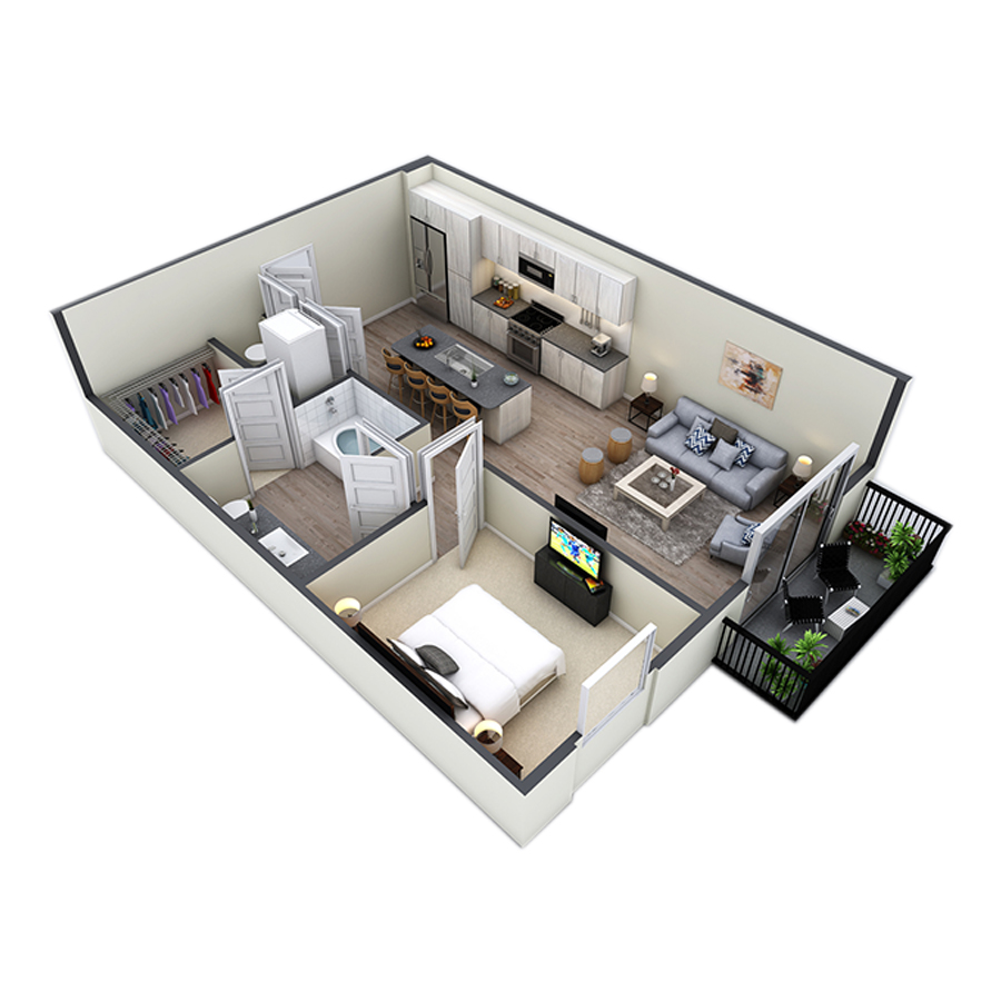 A1 floor plan