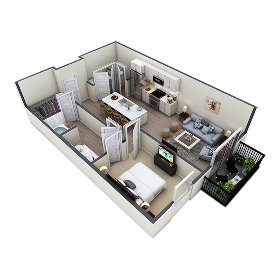 A2 floor plan