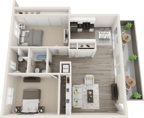 Mount Shasta floor plan