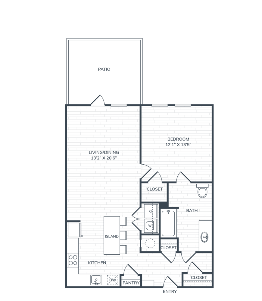 PH2 A3P ADA floor plan