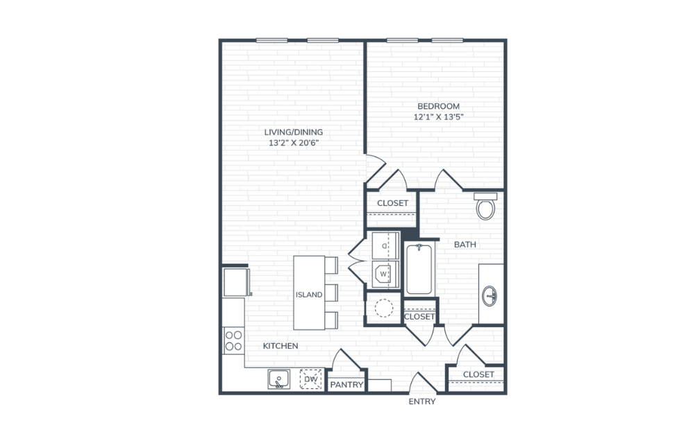 PH2 A3 ADA floor plan