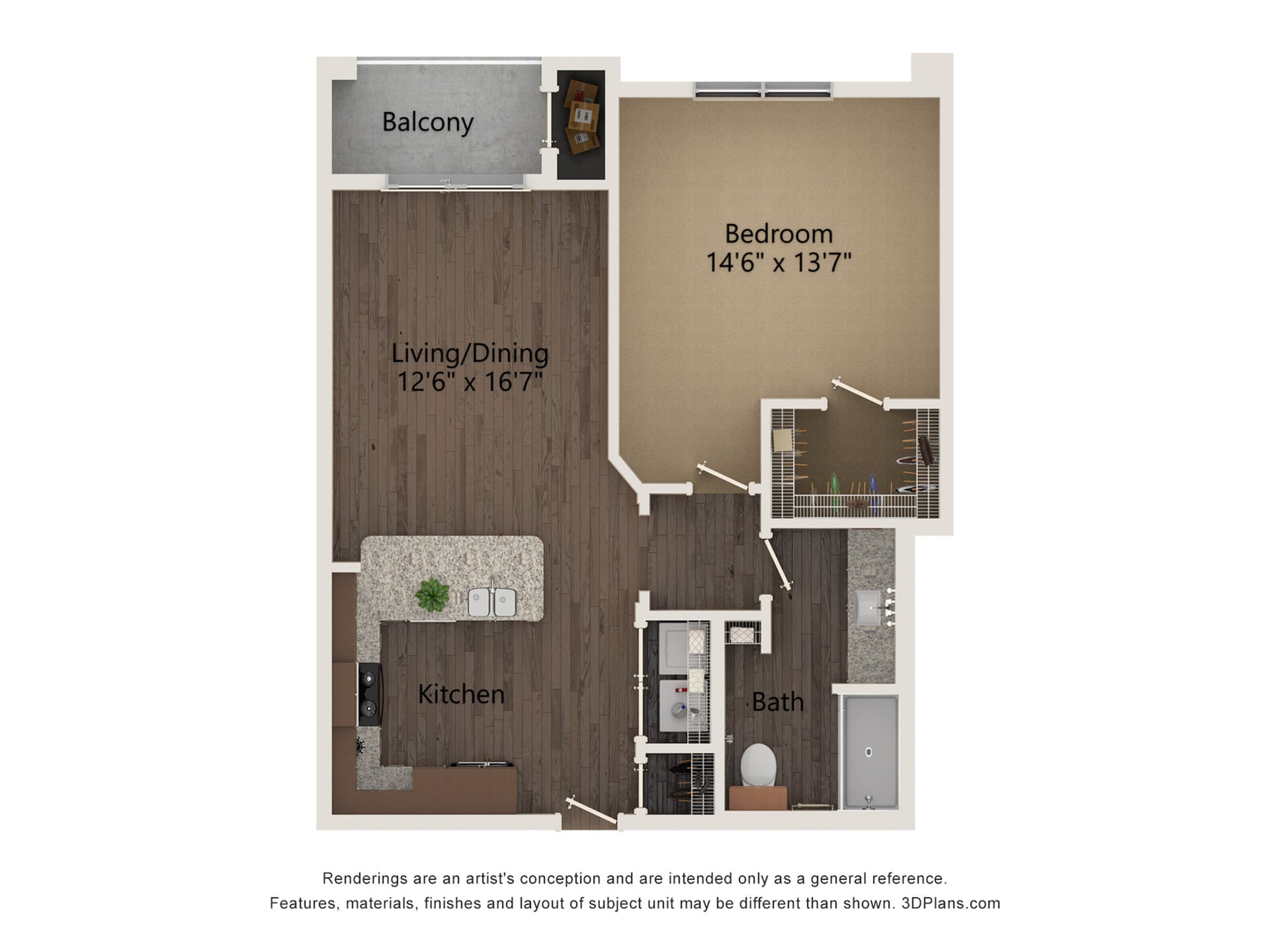 A2 floor plan
