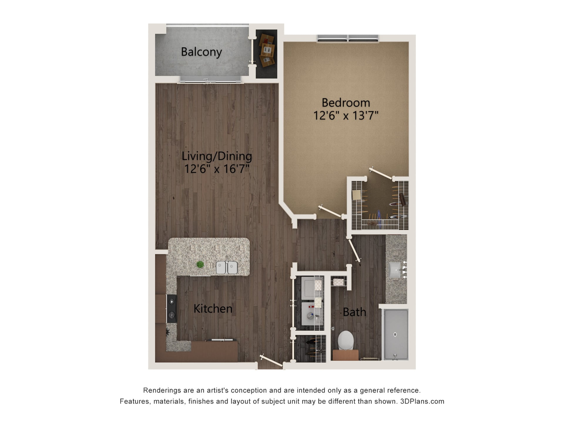A1 floor plan