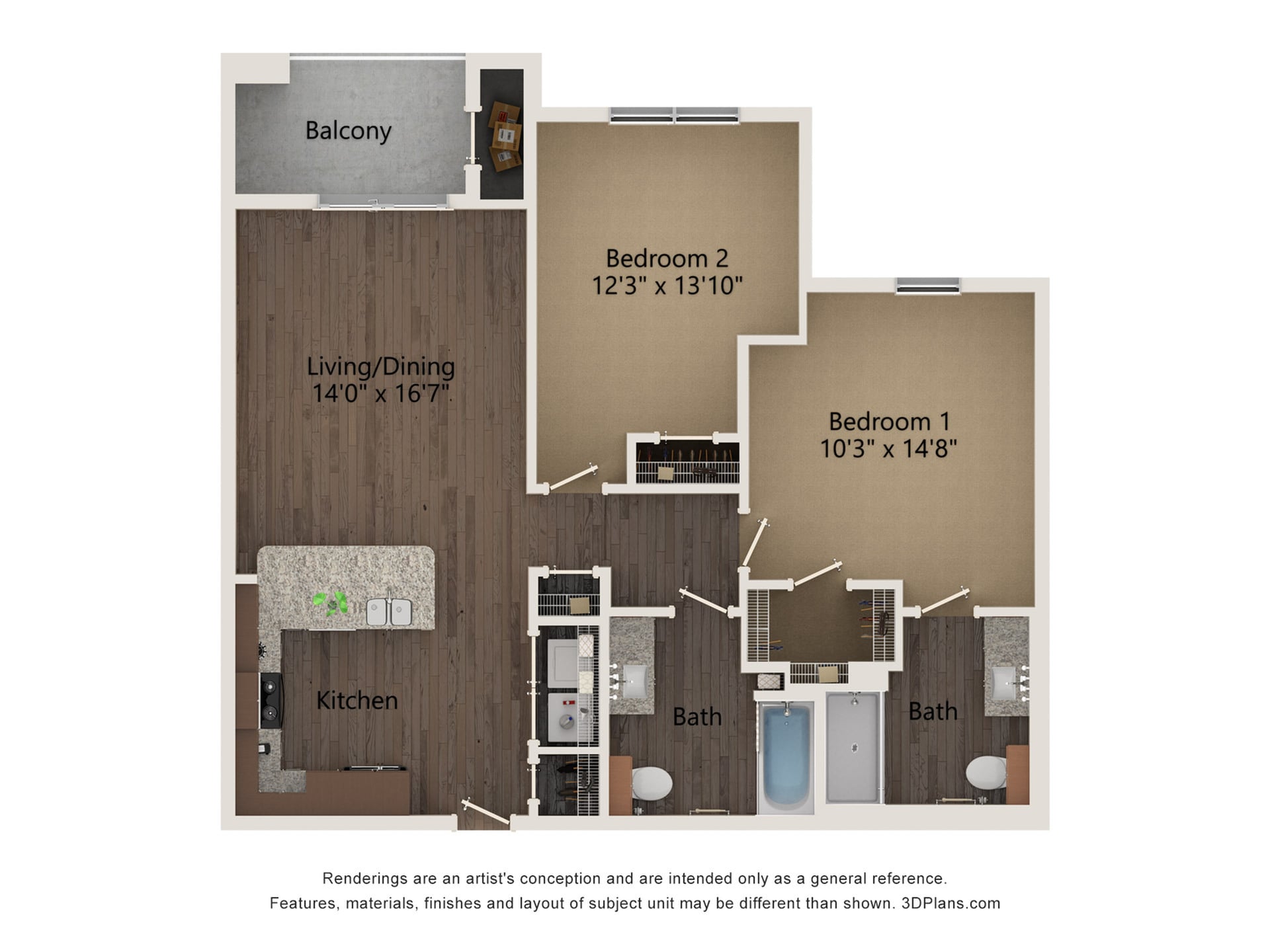 B2 floor plan