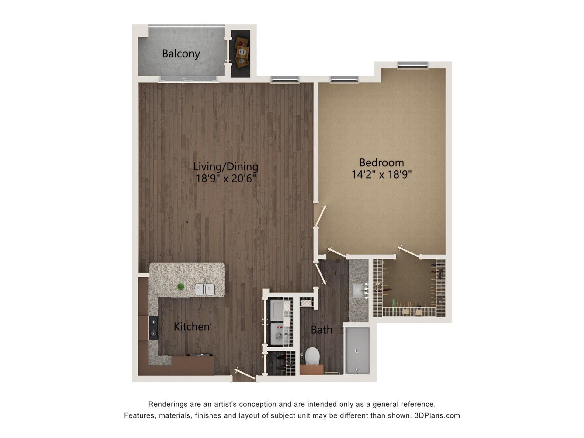 A9 floor plan