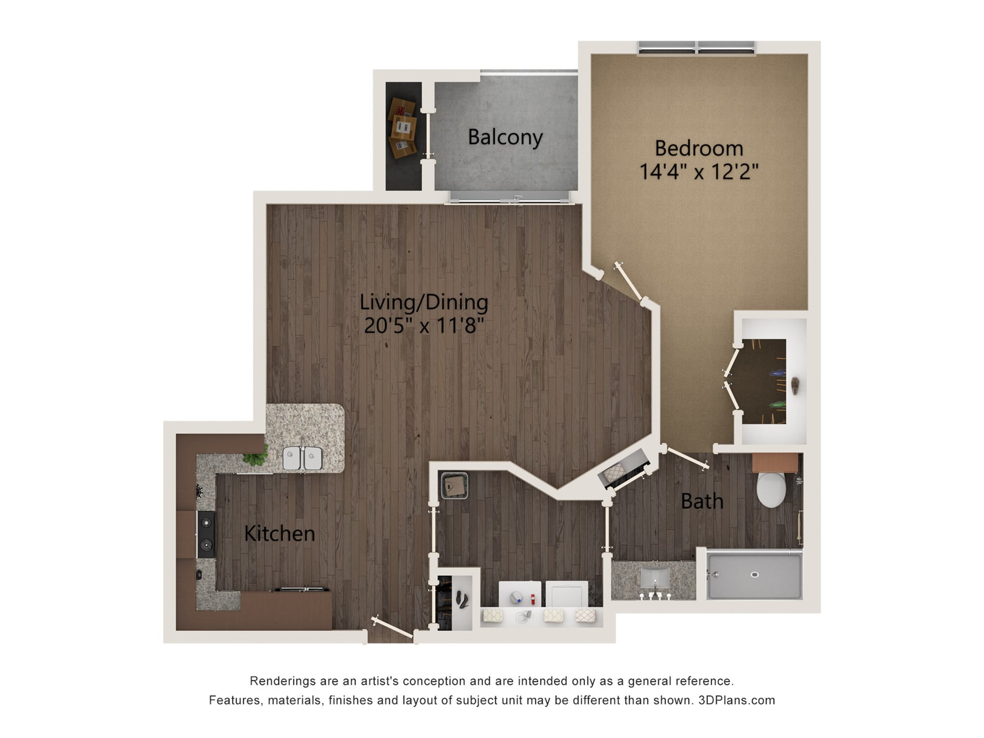 A4 floor plan