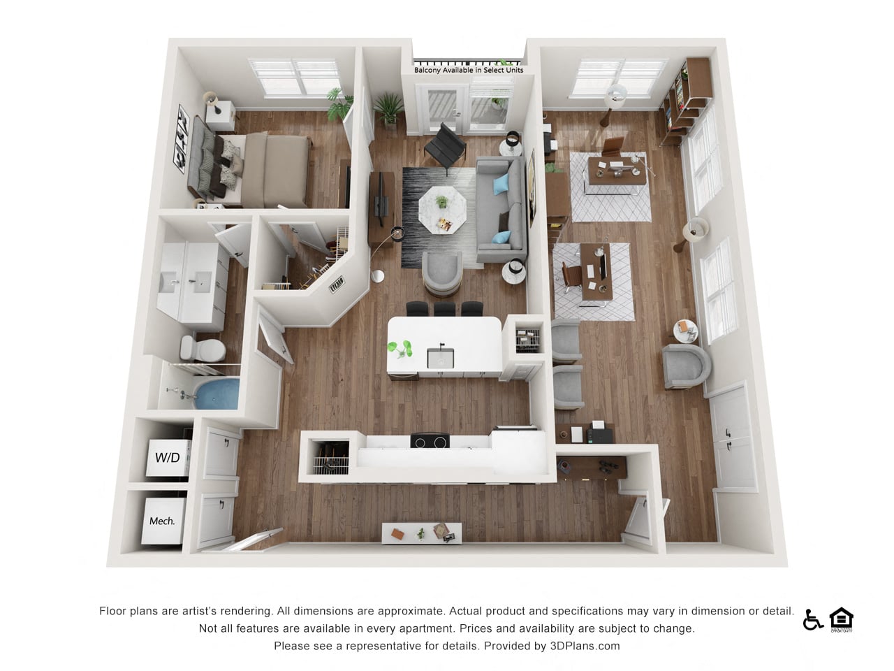 B4LW floor plan