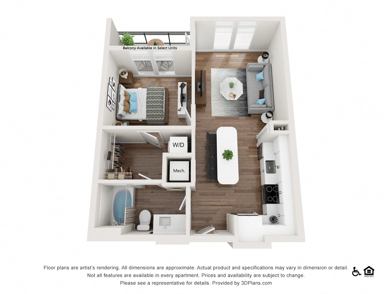 A1 floor plan