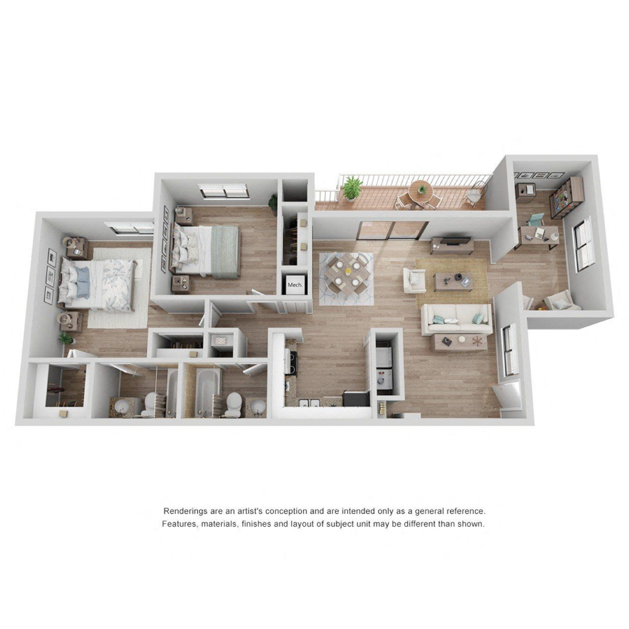 B3 floor plan
