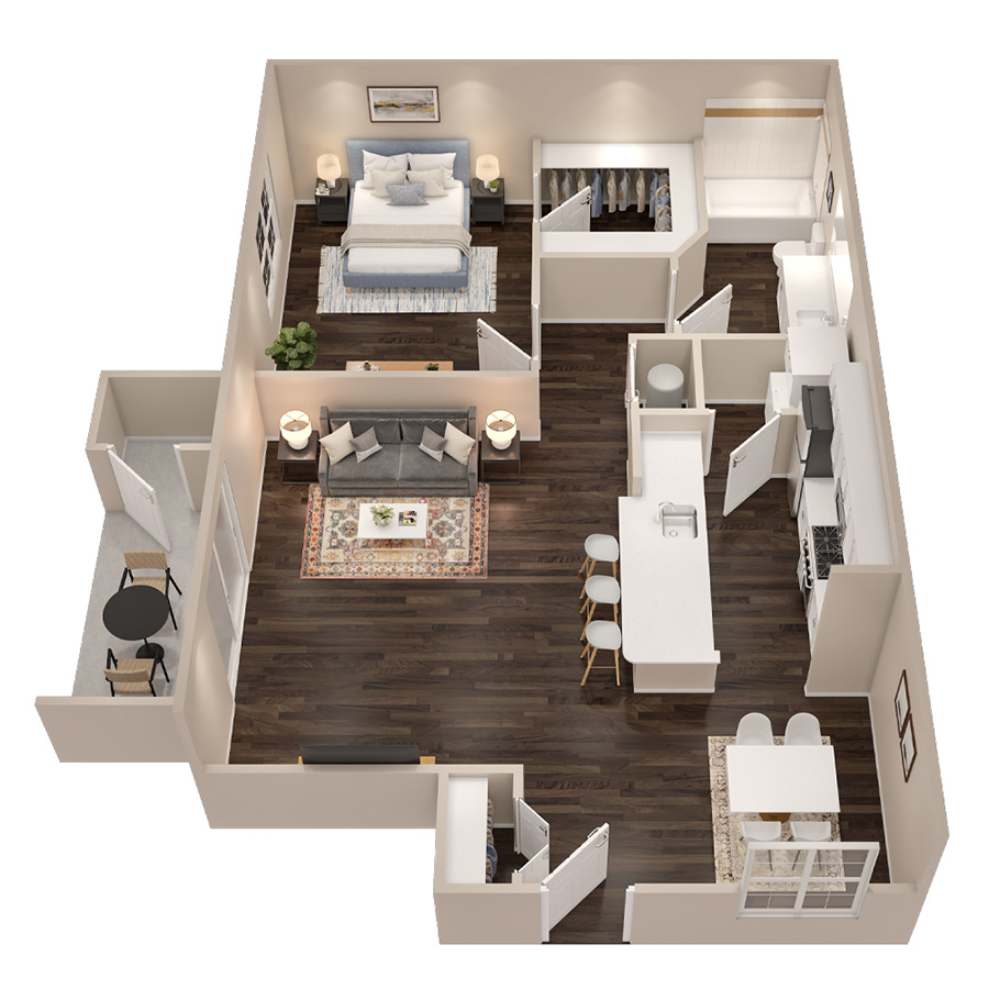 A2 floor plan