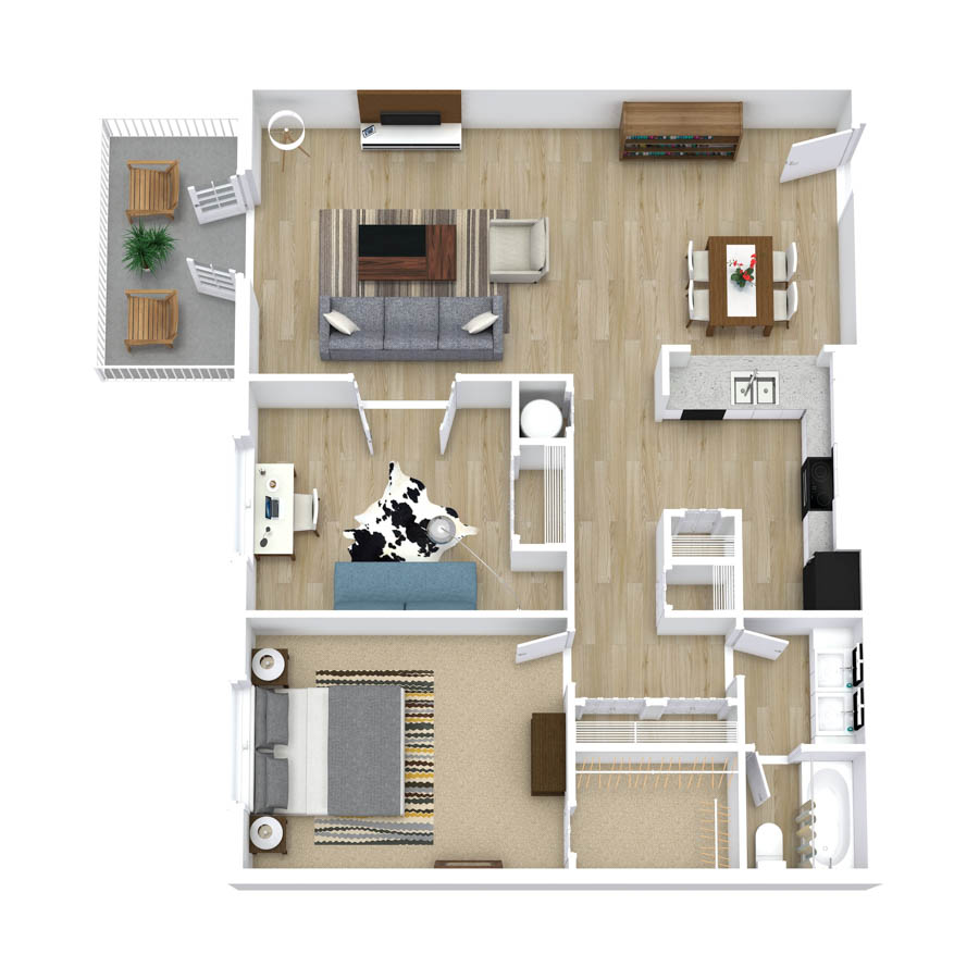 Hibiscus floor plan