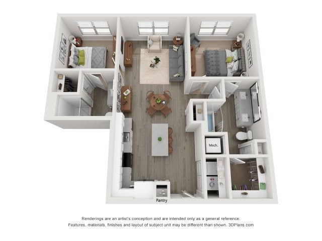 Della floor plan