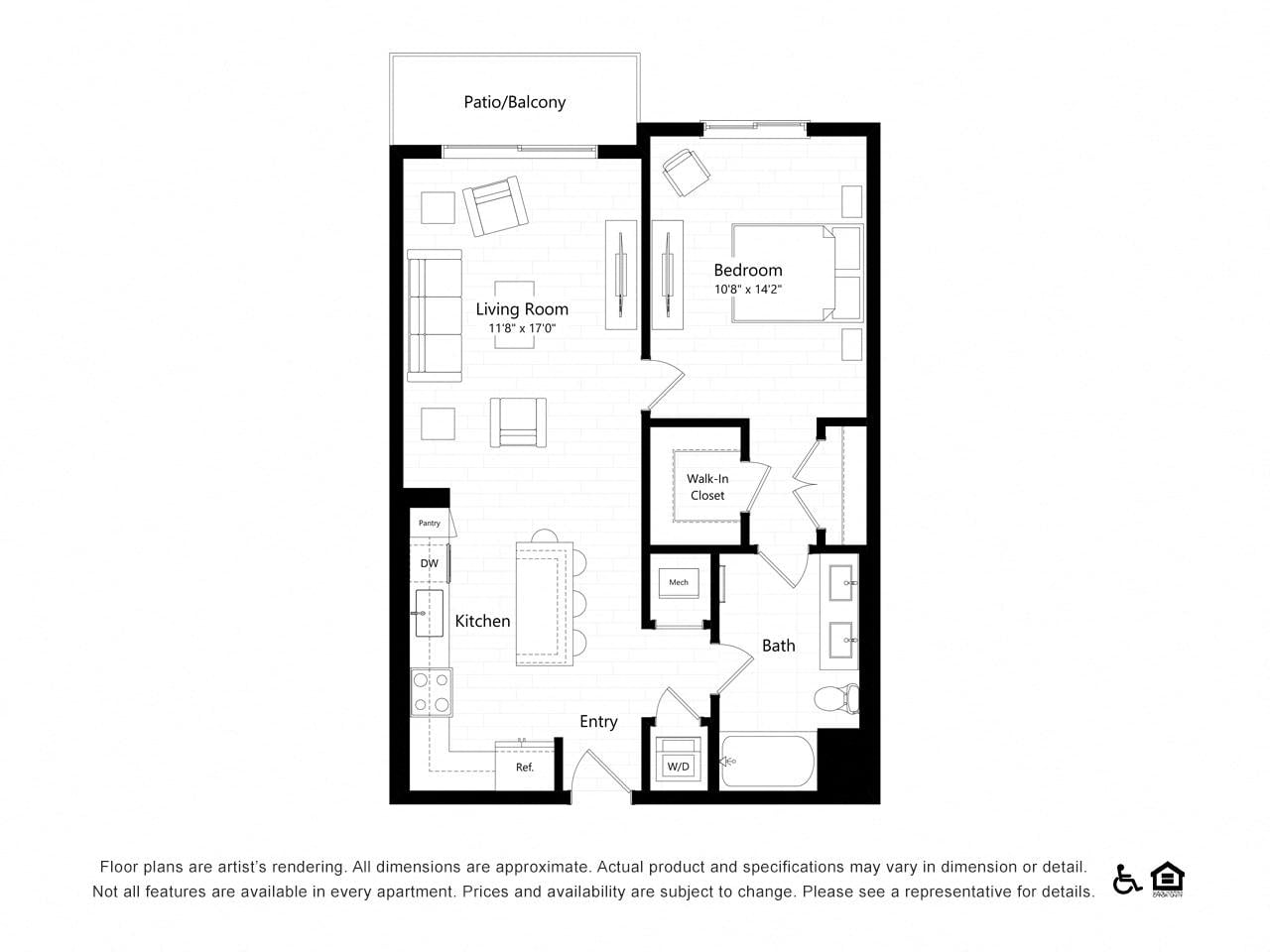A1 floor plan
